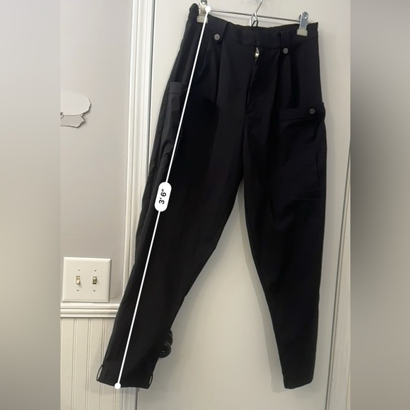 Dept.anonym Black High-Waist Cargo Pants with Pockets, Women’s Size Large - Picture 10 of 13